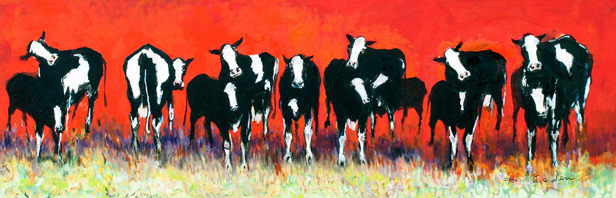 Frits van Eeden + Dutch cows 2